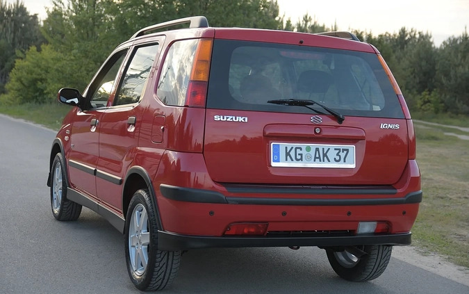 Suzuki Ignis cena 17600 przebieg: 158485, rok produkcji 2006 z Wołów małe 631